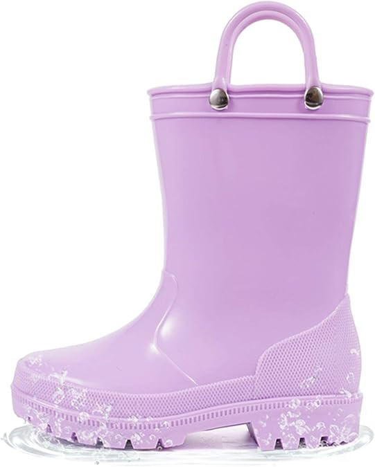 HugRain Toddler Kids Lightweight Adorable Rain Boots       Send to LogieInstantly adds this produ... | Amazon (US)