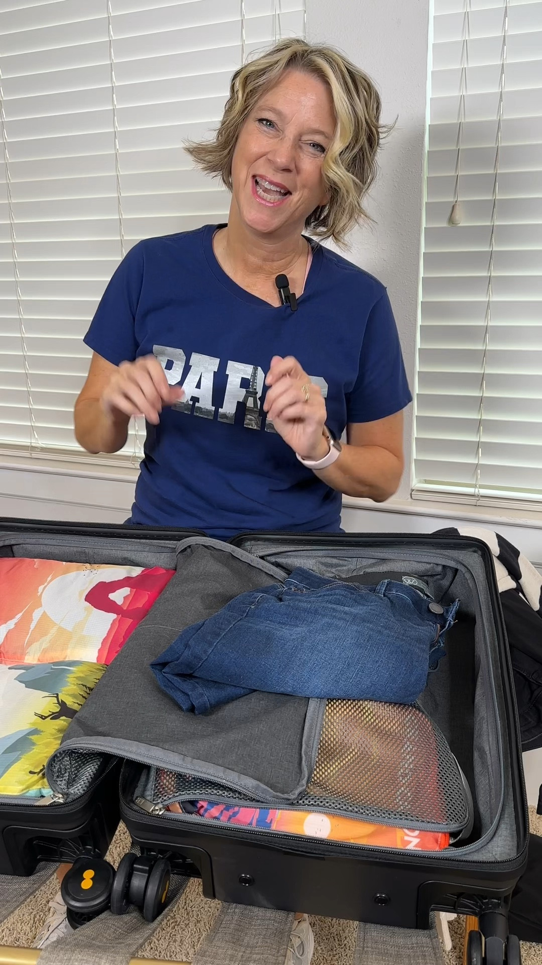 ✈️ Travel tips for carry-on only: Paris t-shirt, compression packing cubes in a set of 6 (high quality), waterproof shoes, travel outfit, striped sweater, carry-on luggage #traveloutfit #traveltips #carryonbags #carryonluggage 

#LTKOver40 #LTKItBag #LTKTravel