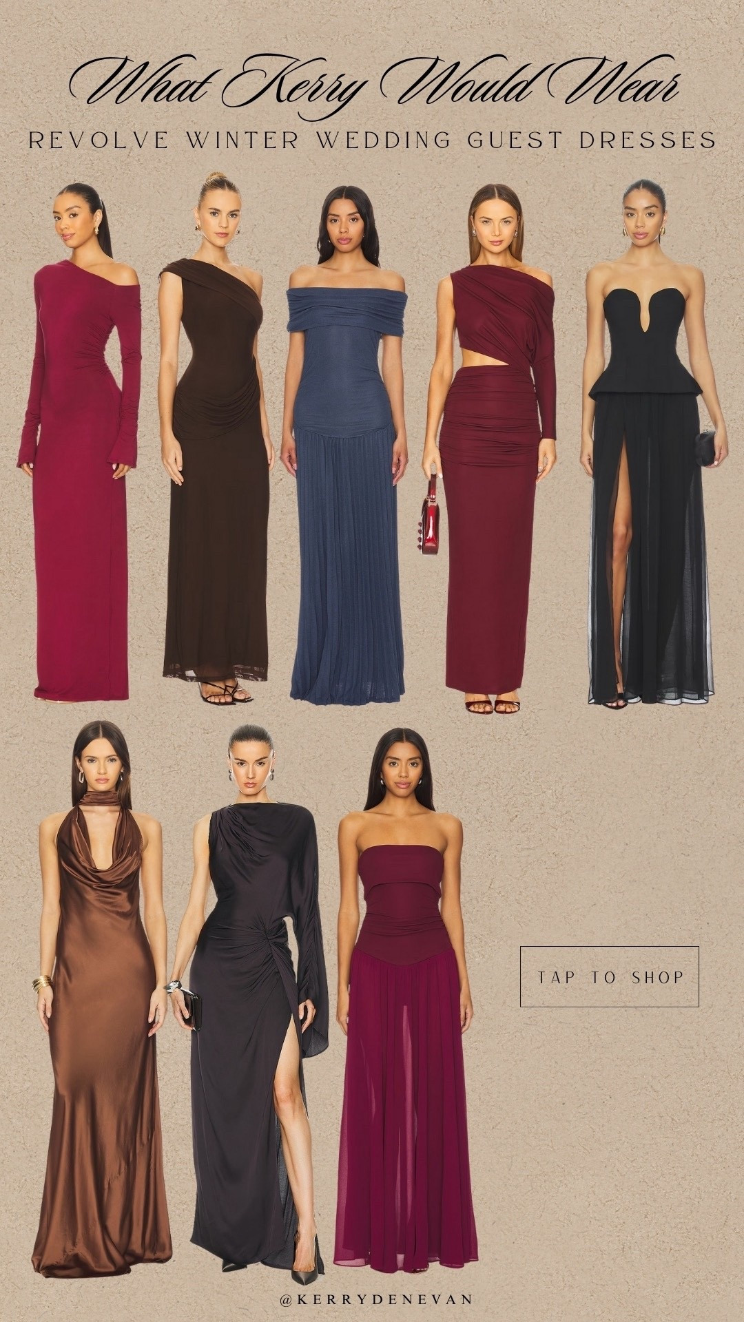 Revolve winter wedding guest dresses! 

#LTKWedding #LTKSeasonal #LTKootd