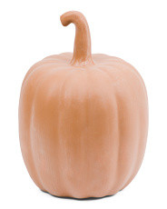 Outdoor Safe Ceramic Pumpkin | Marshalls