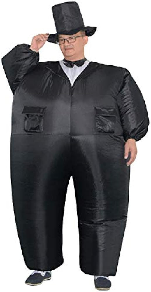 Inflatable Groom Costume for Adults Hilarious Tuxedo Blow Up Gentleman Suit for Halloween Bachelo... | Amazon (US)