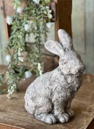 Textured Bunny Statue One of Each | Antique Farm House