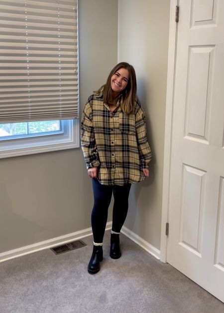 Oversized plaid shirt/oversized flannel 

#LTKsalealert #LTKSeasonal #LTKunder50