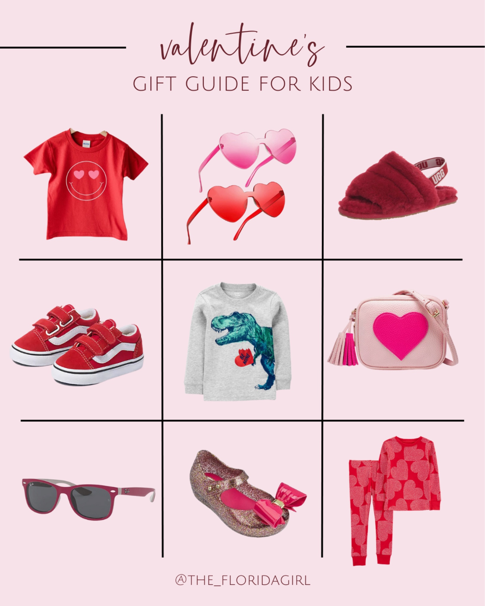 Valentine’s Day gift guide for kids #valentines #vday #toddler #toddlerboys #toddlergirls #heartshapedpurse #valentinesgraphics #valentinesgiftguide #valentinesshirt #vans #vdaygifr #hearts #raybans #shoes #kidsshoes #slippers #smileyface #minimelissadupe #purse #kidsclothes #giftsforkids #giftideasforkids

#LTKkids #LTKGiftGuide #LTKSeasonal