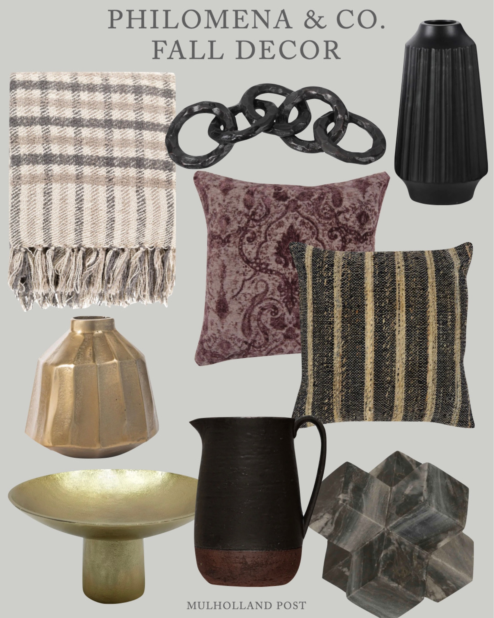 Moody fall decor from Philomena & Co. 🖤

#LTKSeasonal #LTKHalloween #LTKhome