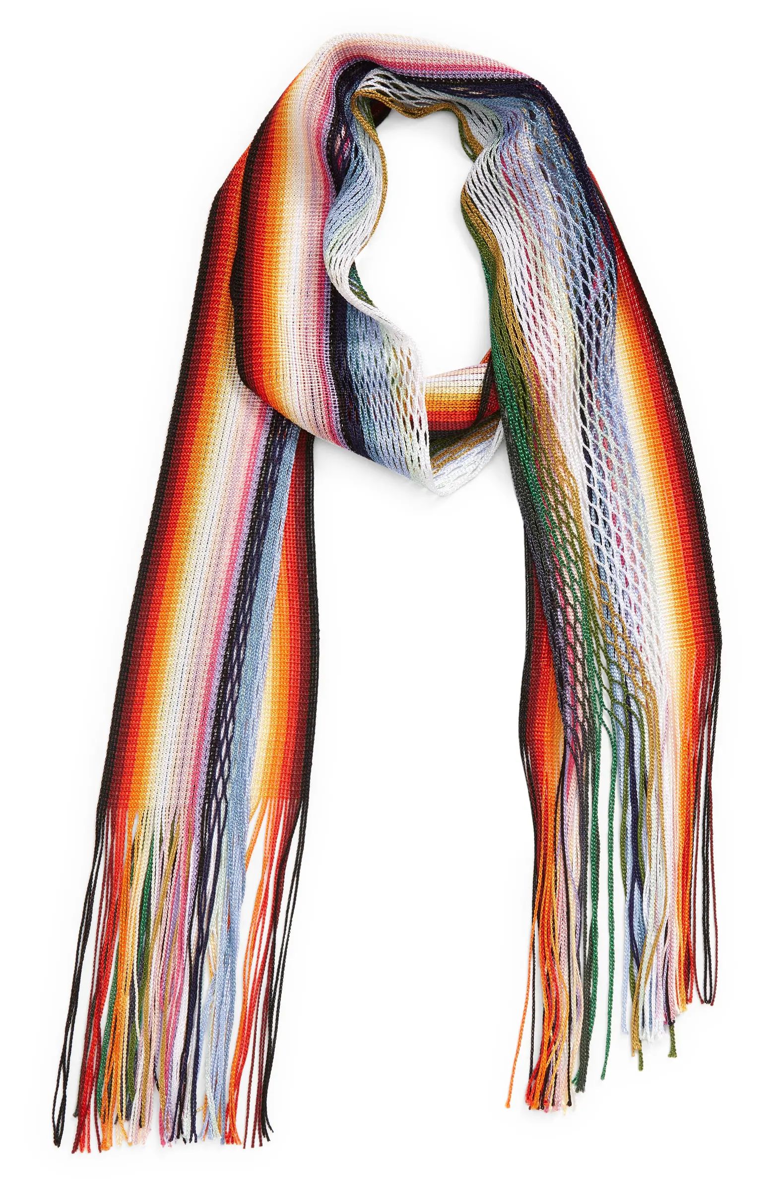 Stripe Knit Scarf | Nordstrom