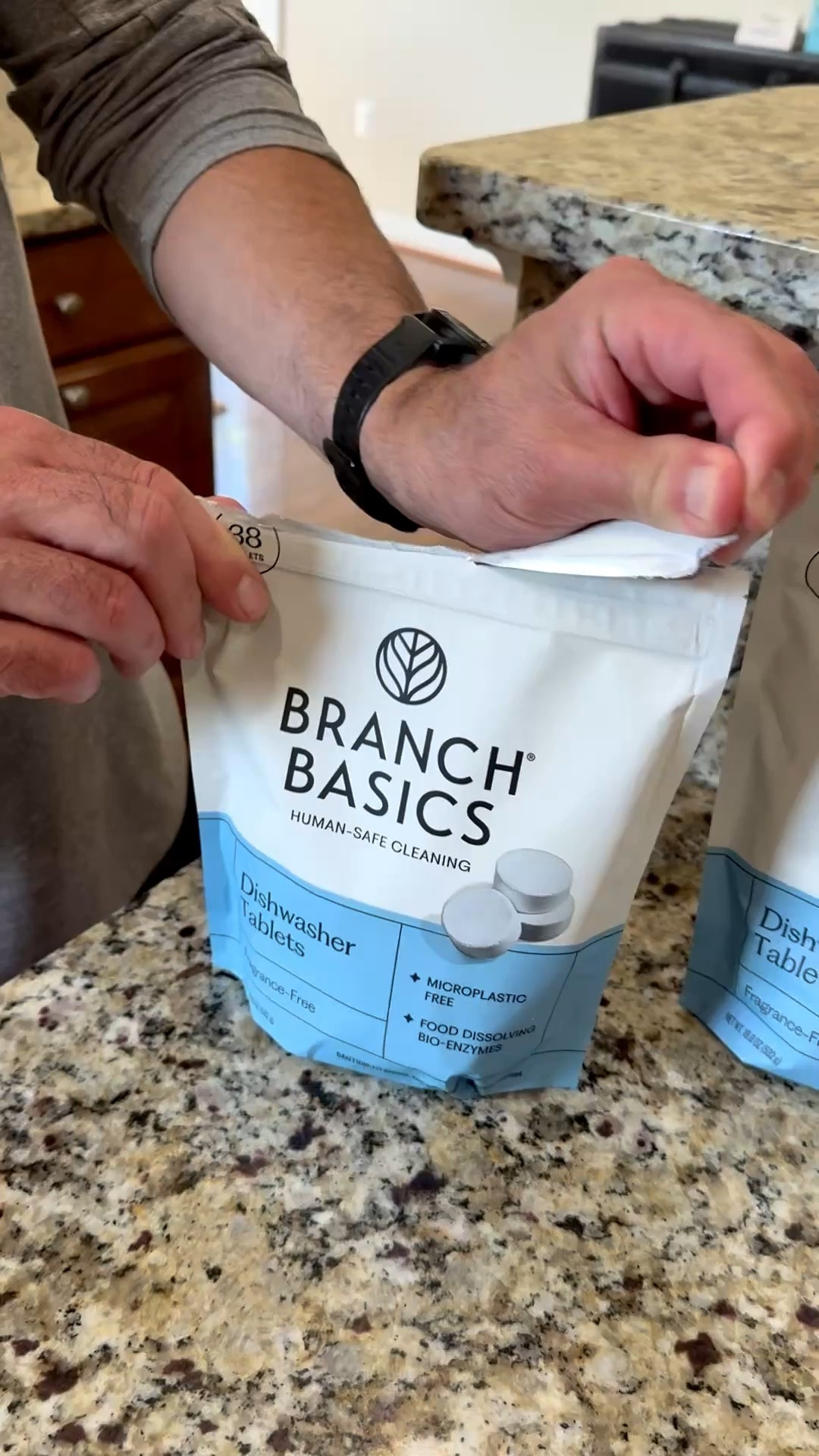 Branch basics clean dishwasher tabs