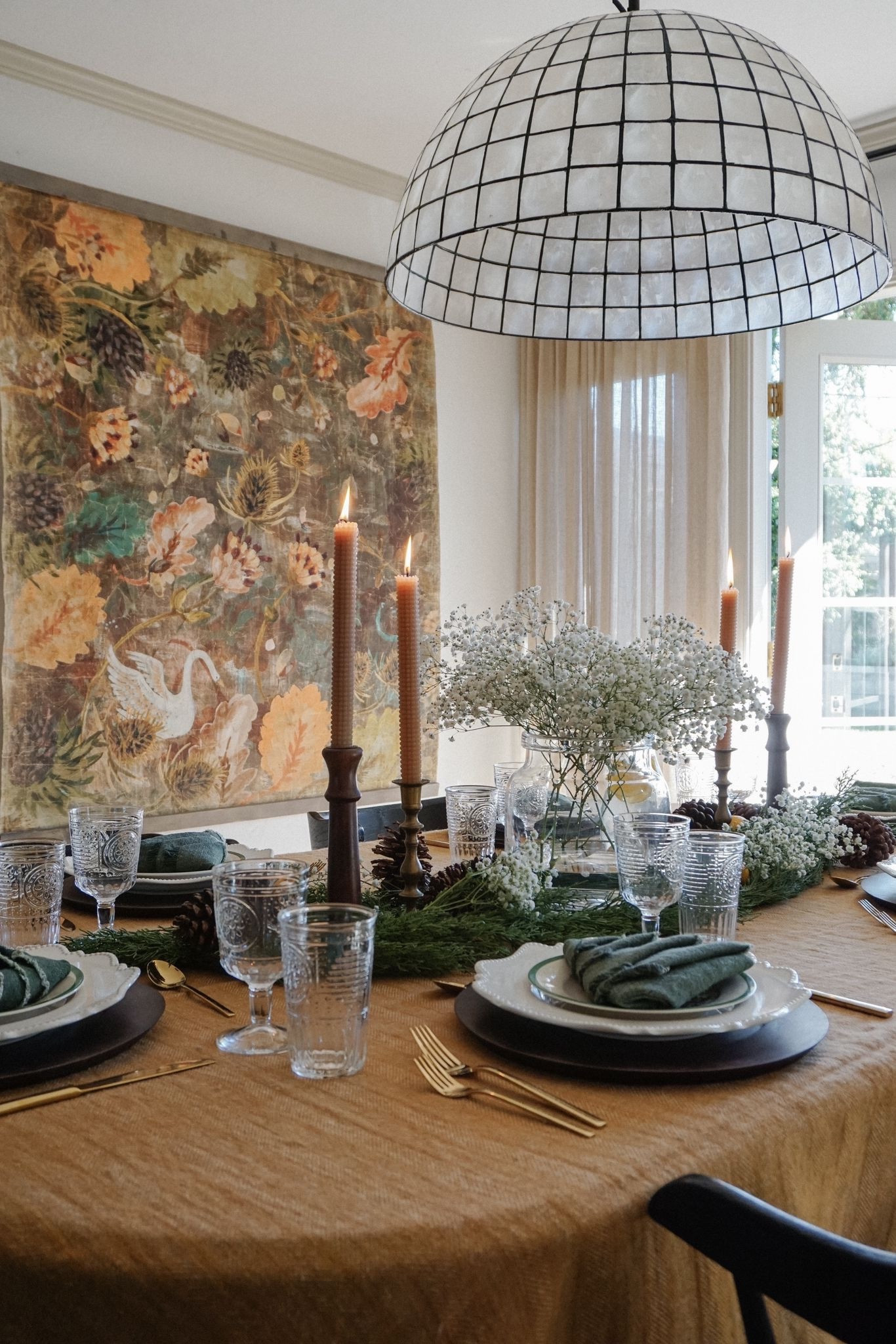 Christmas decor. Table decor. Table setting. Candle Holder. Candlestick. Dinnerware. Silverware. Plates. Salad Plate. Serving plate. Glass. Holiday decor. Holiday table. 

#LTKparties #LTKHoliday #LTKfindsunder50