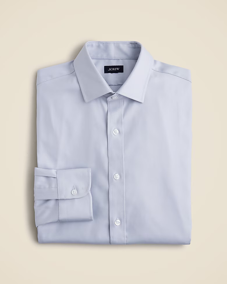 Bowery performance stretch dress shirt with spread collar | J. Crew US