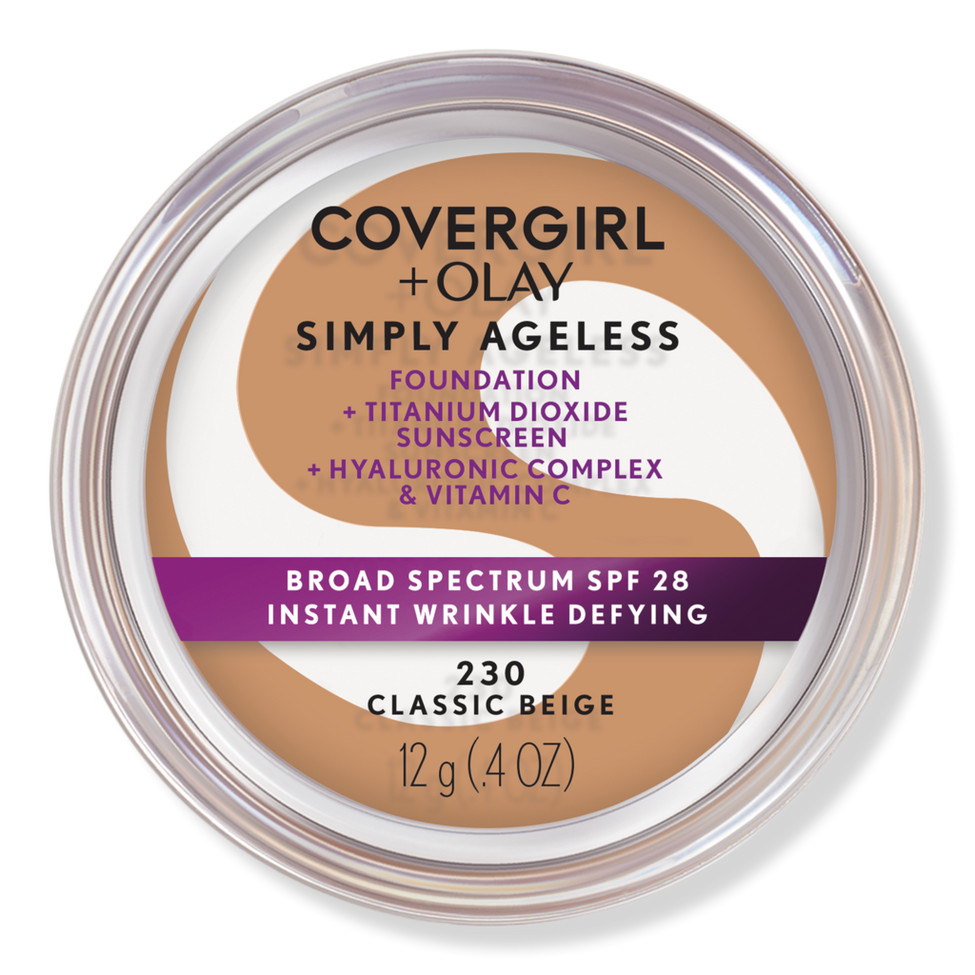 Olay Simply Ageless Instant Wrinkle-Defying Foundation with SPF 28 | Ulta