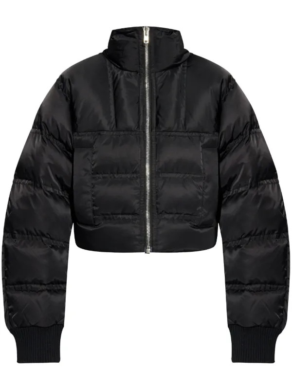 STAND STUDIO Augusta Puffer Jacket | Black | FARFETCH LV | Farfetch Global
