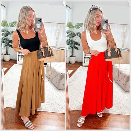❤️Probably my favorite purchase in a while and it’s under $30! 🙌🏻 This is the most flattering maxi skirt EVER 🤩 I’m wearing my true size small! Bonus, I’m 5’4” and it’s not too long!

Target, maxi skirts, summer fashion, Vacation outfit 

#LTKStyleTip #LTKFindsUnder100 #LTKSummerSales