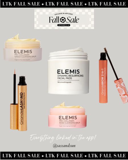 LTK FALL SALE! Some skincare and beauty products that I’m loving! Grande lash serum for lash growth and the Elemis cleansing balms are my fave!


#LTKSale #LTKsalealert #LTKbeauty