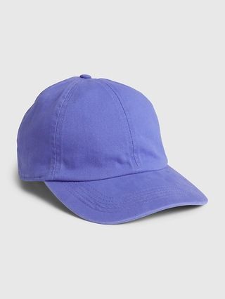100% Organic Cotton Washed Baseball Hat | Gap (US)