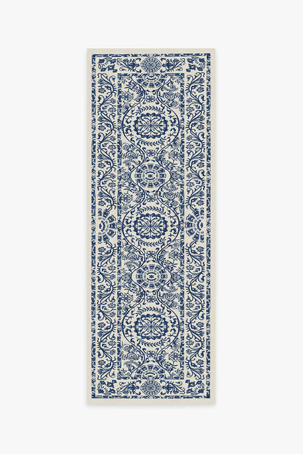 Delphina Delft Blue Rug | Ruggable
