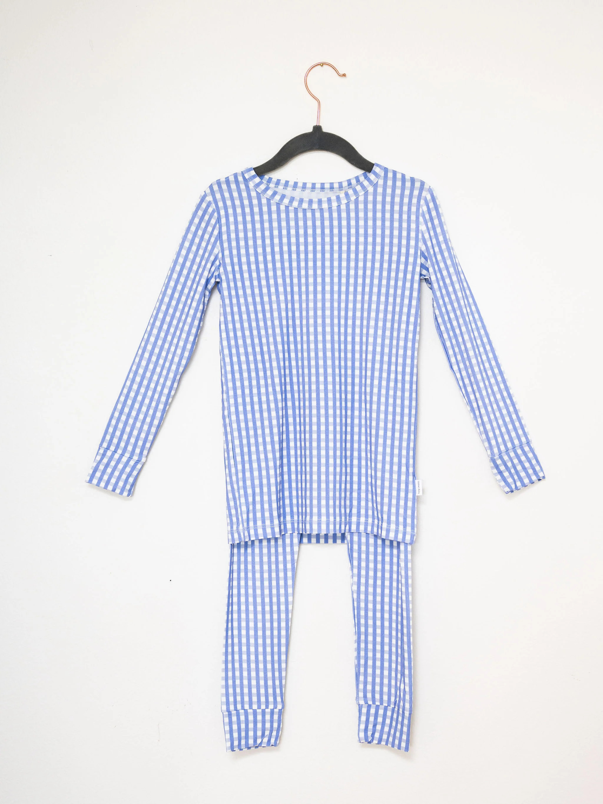 Pajama Set 2 Piece  - Gingham | The Uptown Baby