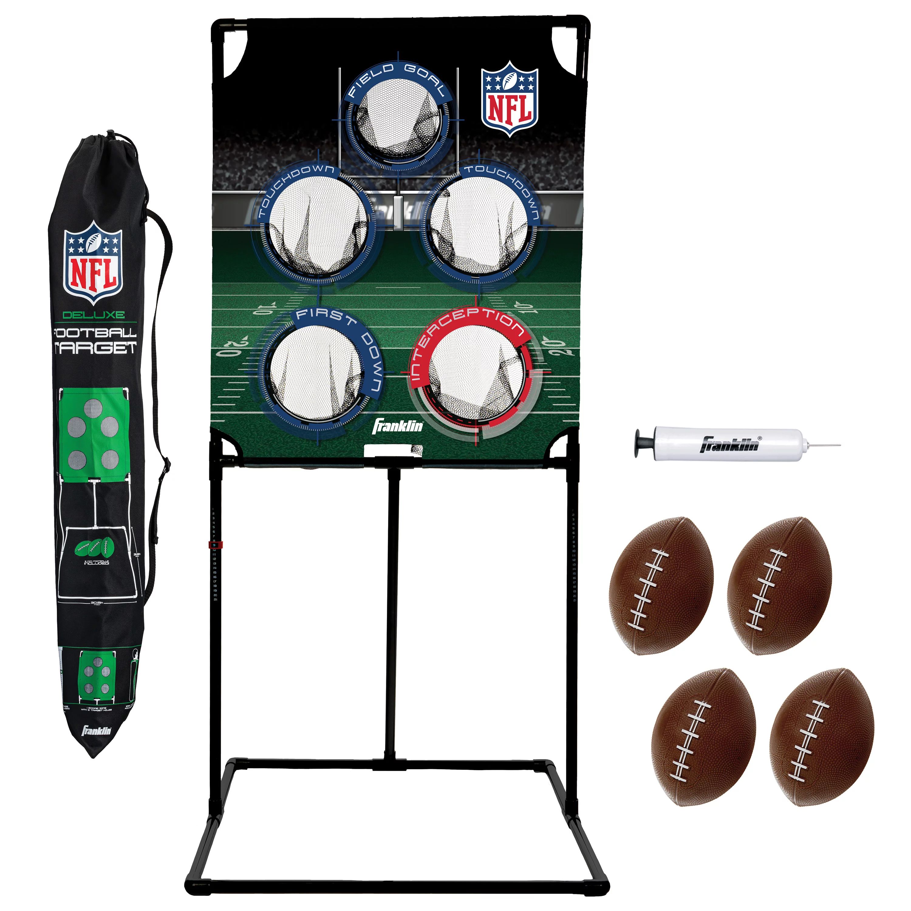 Franklin Sports NFL Deluxe Football Target - Kids + Adults - Walmart.com | Walmart (US)