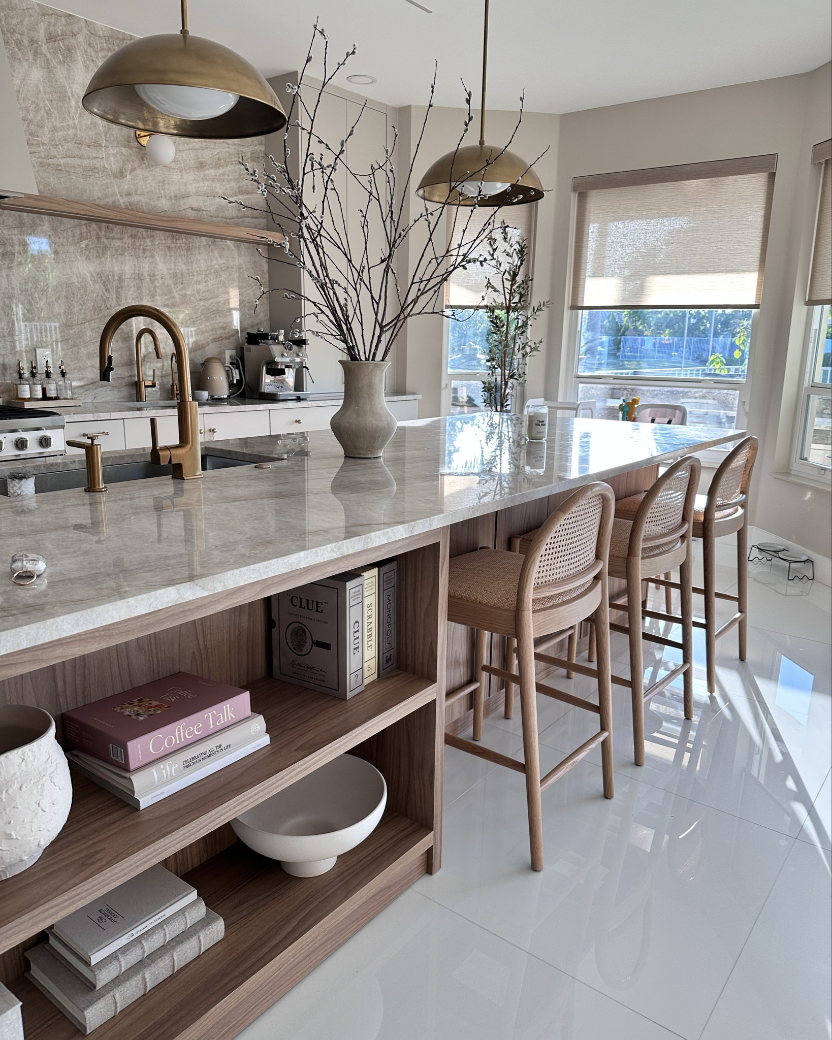 My dream kitchen! It was so fun to put it together exactly how I wanted! Each piece really contributes to the vibe and can be added to any kitchen to create a chic, relaxing vibe.

#LTKhome