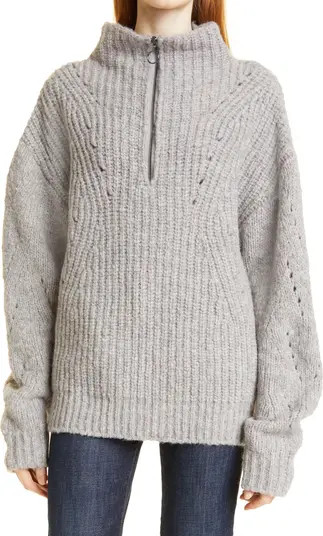 Line Label LINE Edie Quarter Zip Sweater | Nordstromrack | Nordstrom Rack