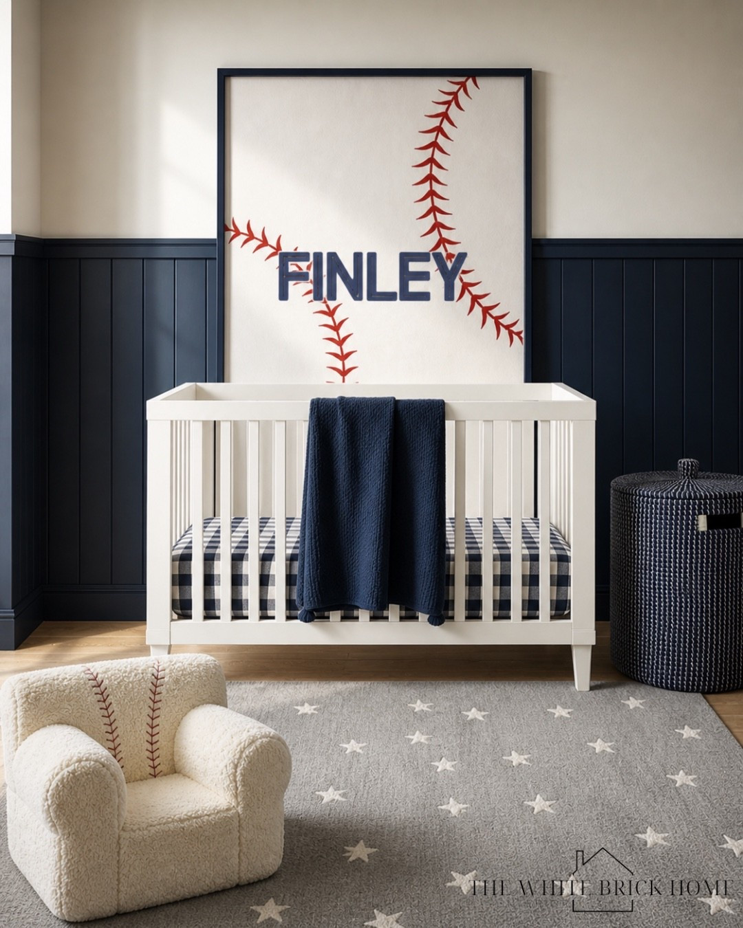 A cozy, all American nursery with classic navy tones and timeless baseball charm. 

Nursery, nursery decor, baby boy, baby boy nursery, nursery design, nursery design ideas, home decor, home design, nursery finds, nursery rug, nursery wallpaper, baby boy nursery, baseball, baseball nursery, toddler boy, toddler boy bedroom, boys room, boys bedroom, baseball Bedroom, sports nursery, blue nursery, navy nursery, navy nursery ideas, home design, baby nursery inspiration, Etsy, pottery barn kids 



#LTKHome #LTKBaby #LTKBump