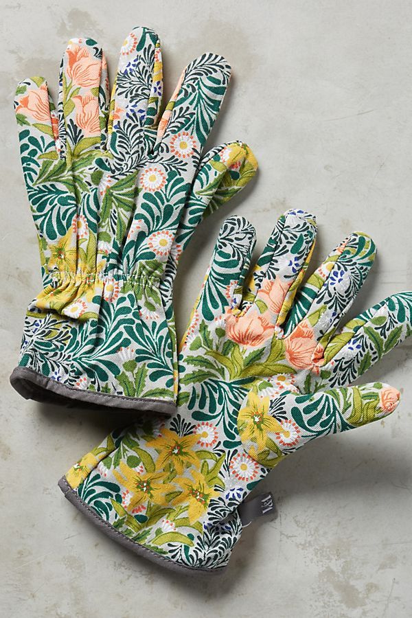Floral Gardening Gloves | Anthropologie (US)
