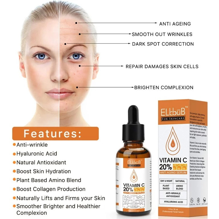Sharing my favorite Vitamin C Serum. 20% vitamin c as well as hyaluronic acid. Smells like orange and amazing to wake you up in the morning. 

#LTKbeauty #LTKfindsunder50 #LTKSpringSale