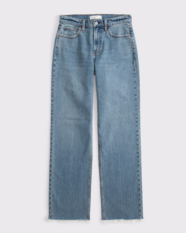 Low Rise Baggy Jean | Abercrombie & Fitch (US)