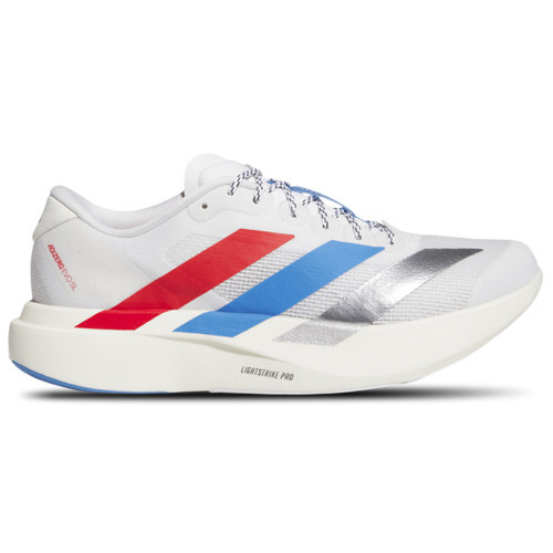 Mens adidas Adizero Evo SL - Running Shoes Pure Ruby/Bright Royal/Footwear White Size 9.0 | Champs Sports