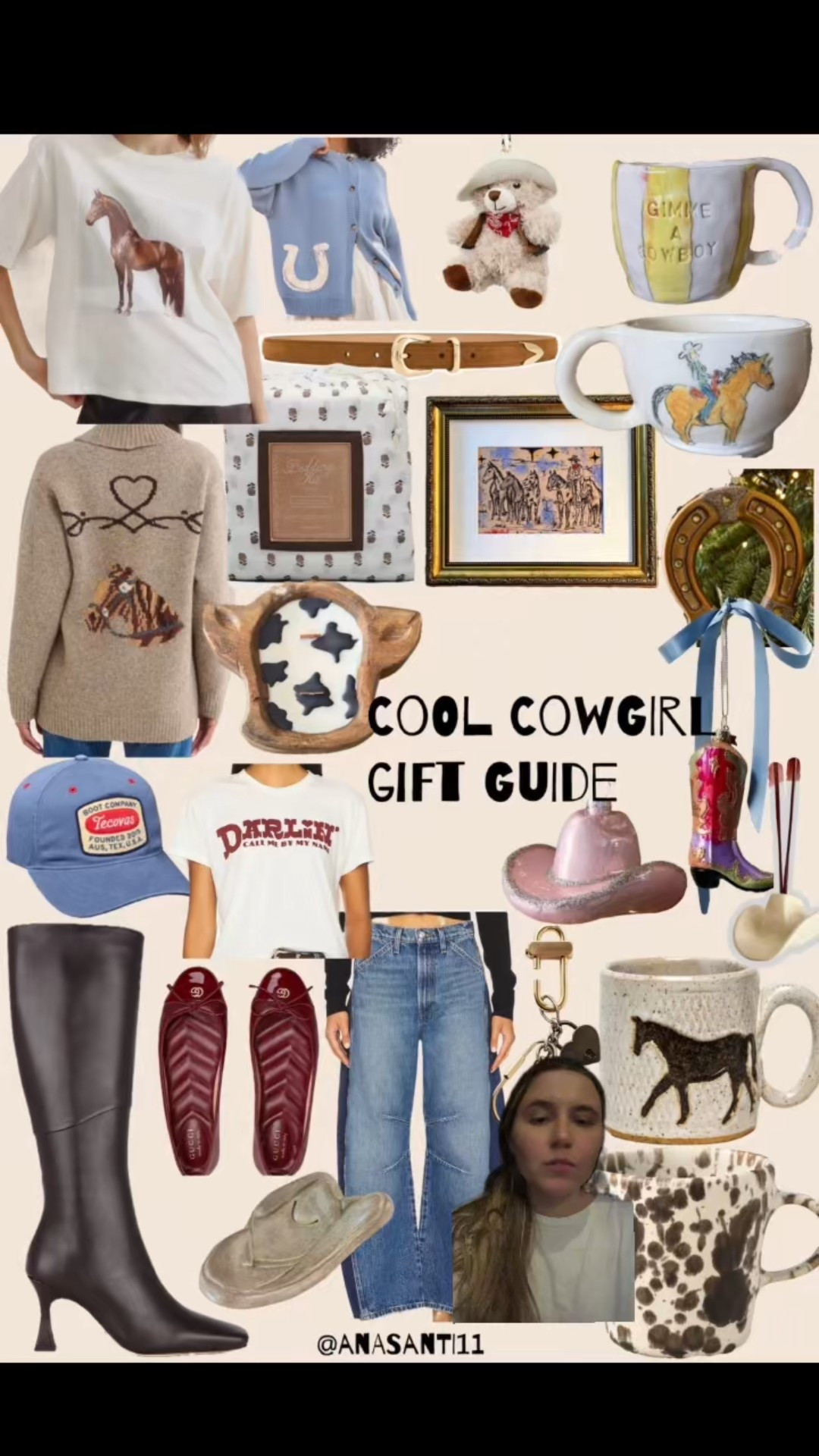 🤠 The Ultimate Cool Girl Cowboy Gift Guide ✨
Follow along for my next gift guide—perfect for gifting with western vibes and style!

#CowgirlGifts #WesternHolidayGifts #HolidayGiftGuide2025 #CowgirlStyle #CoolCowgirl #GiftsForHer #LTKSale #ChristmasGifts #LTKHoliday #LTKGiftGuides #LTKFindsUnder30 #WesternStyle #CowgirlVibes #GiftInspo #HolidayGiftIdeas

#LTKGiftGuide #LTKStyleTip #LTKFindsUnder50