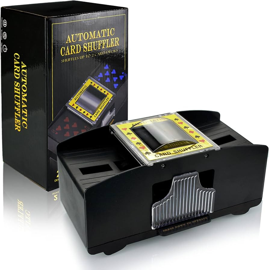 Nileole 1-2 Decks Automatic Card Shuffler, Battery-Operated Electric Shuffler for UNO, Phase 10, ... | Amazon (US)