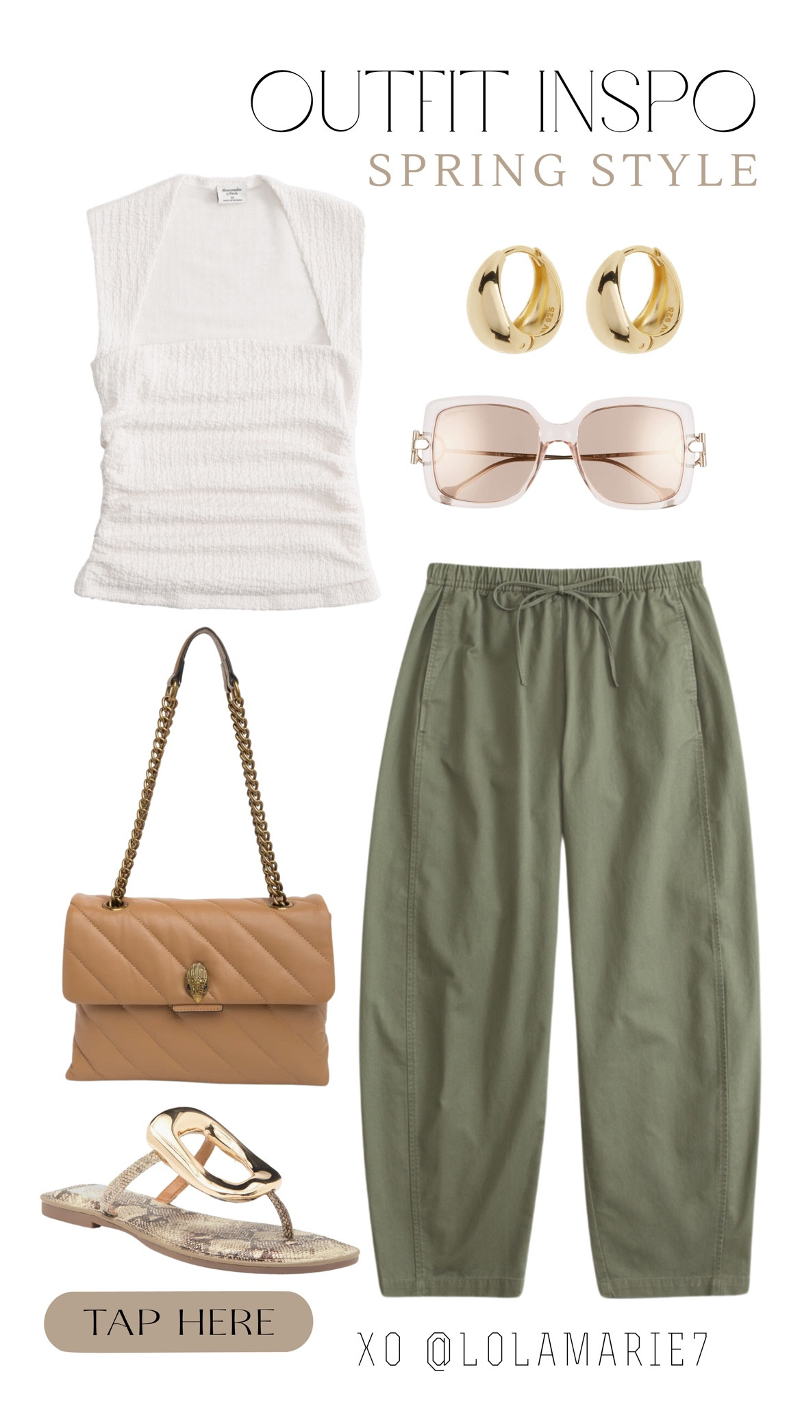 Spring Style 

#springstyle #afforfablestyle #barrelpants 

#LTKStyleTip #LTKMostLoved #LTKItBag