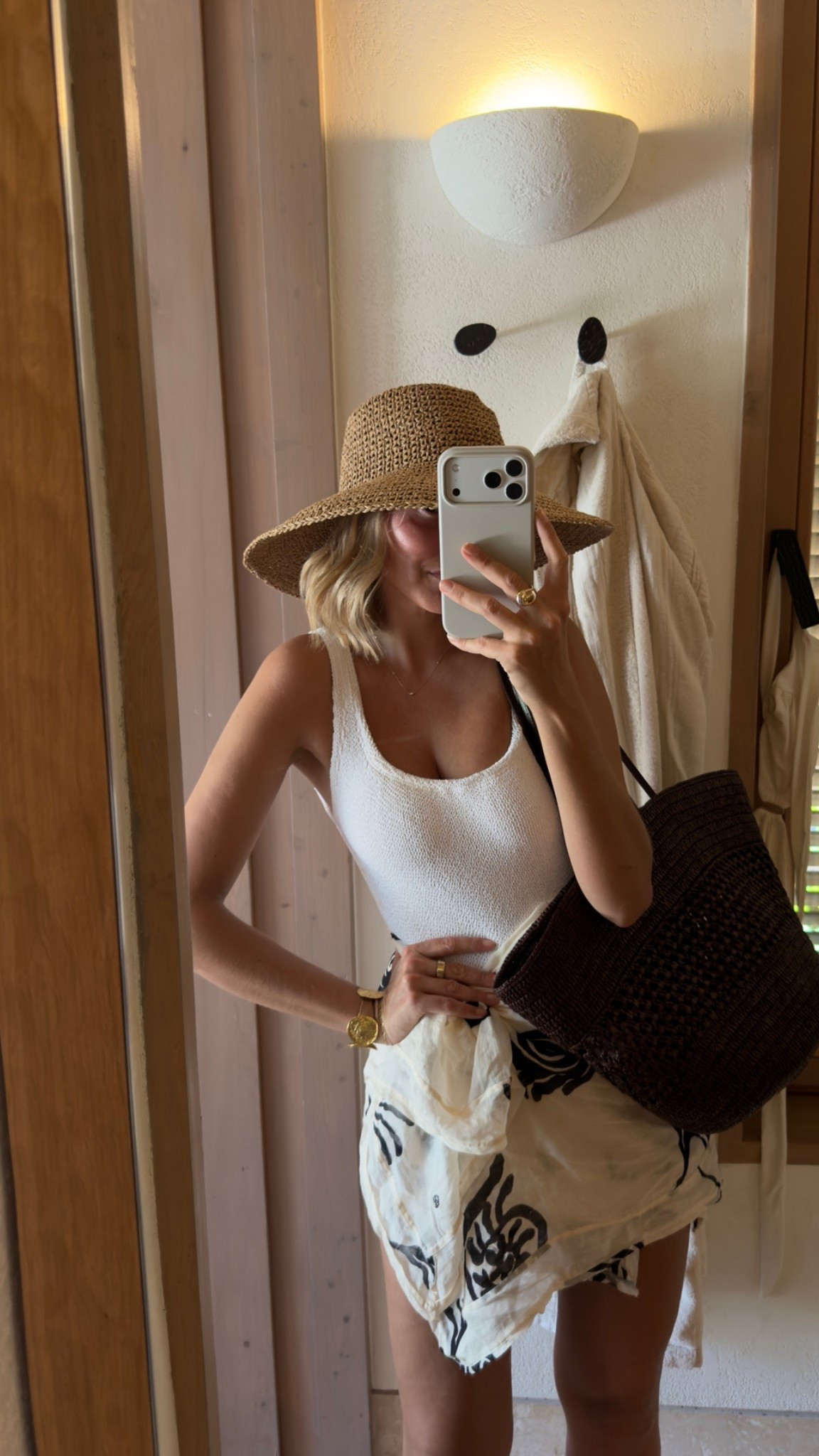 Swimsuit, sarong, basket bag, beach outfit

#LTKuk #LTKsummer #LTKeurope