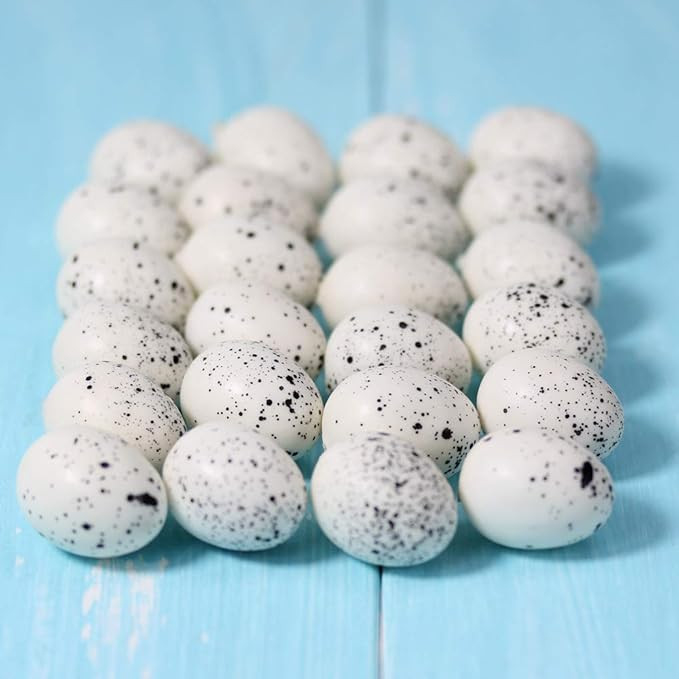 50pcs Small Happy Easter Bird Eggs Decoration Artificial Flower Home Party Supplies DIY Craft Gif... | Amazon (US)