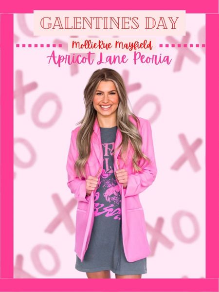 Cute pink blazer for a dressy valentines 💘 day

#LTKSeasonal #LTKFind #LTKunder50