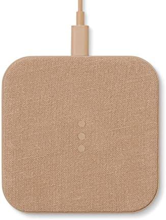 Amazon.com: Courant Catch:1 Essentials - Belgian Linen Wireless Charging Pad - Qi-Certified - Com... | Amazon (US)