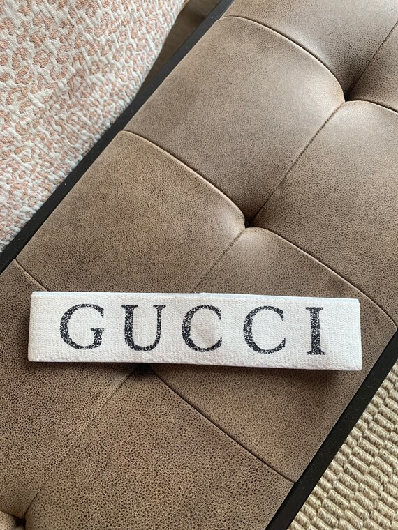 Designer inspired GG headband hairband sweatband. | Etsy | Etsy (US)