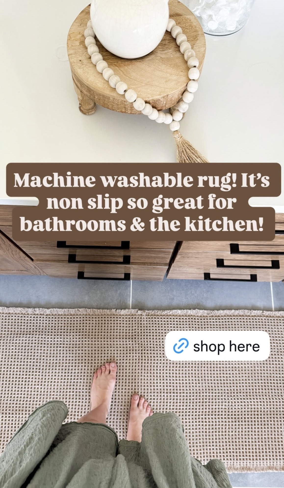 25% off my machine washable rug!! It’s non slip and so great for the bathrooms and kitchen!

#LTKSaleAlert #LTKHome #LTKFindsUnder100