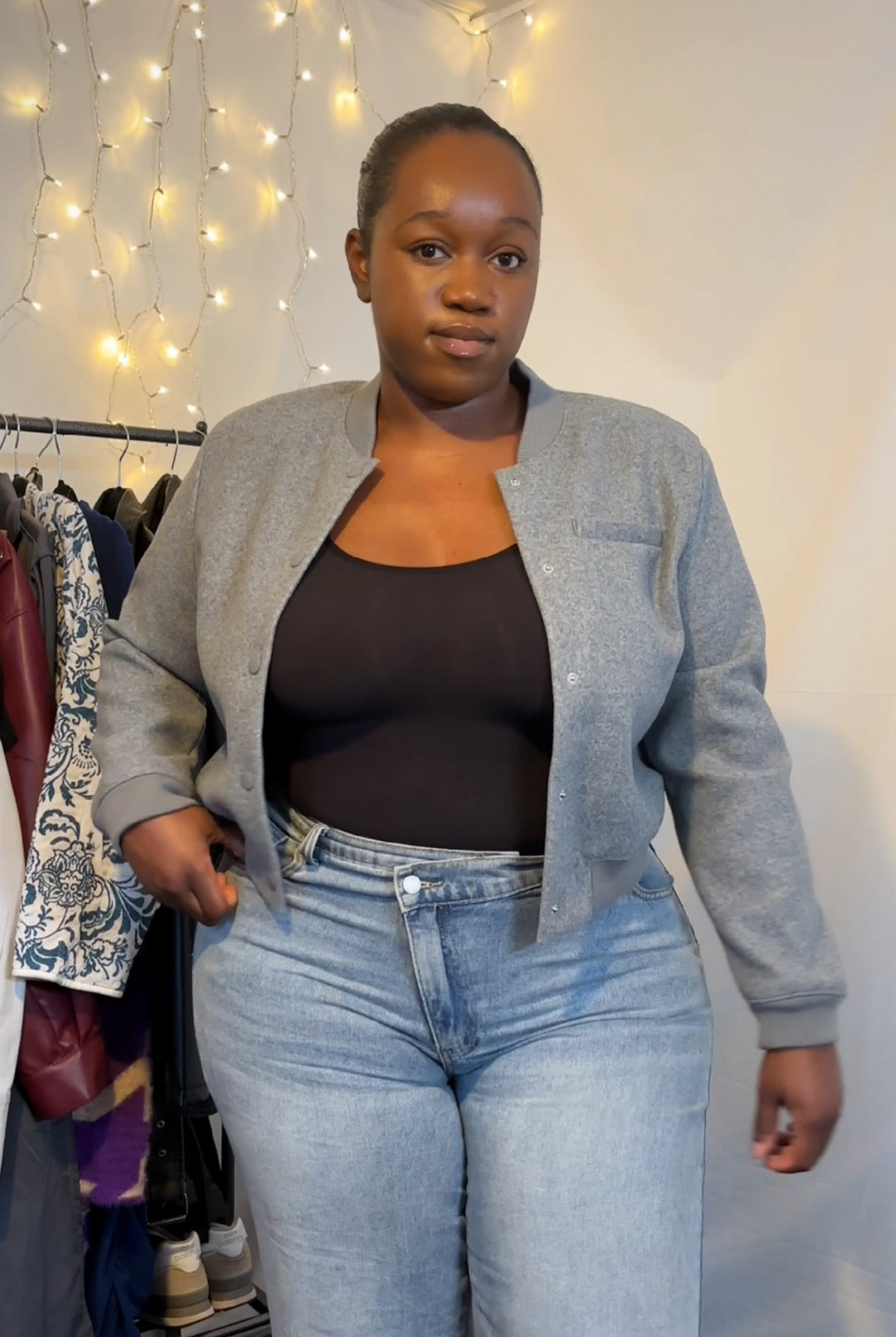 H&M grey bomber jacket!

#LTKfindsunder100 #LTKplussize #LTKSpringSale