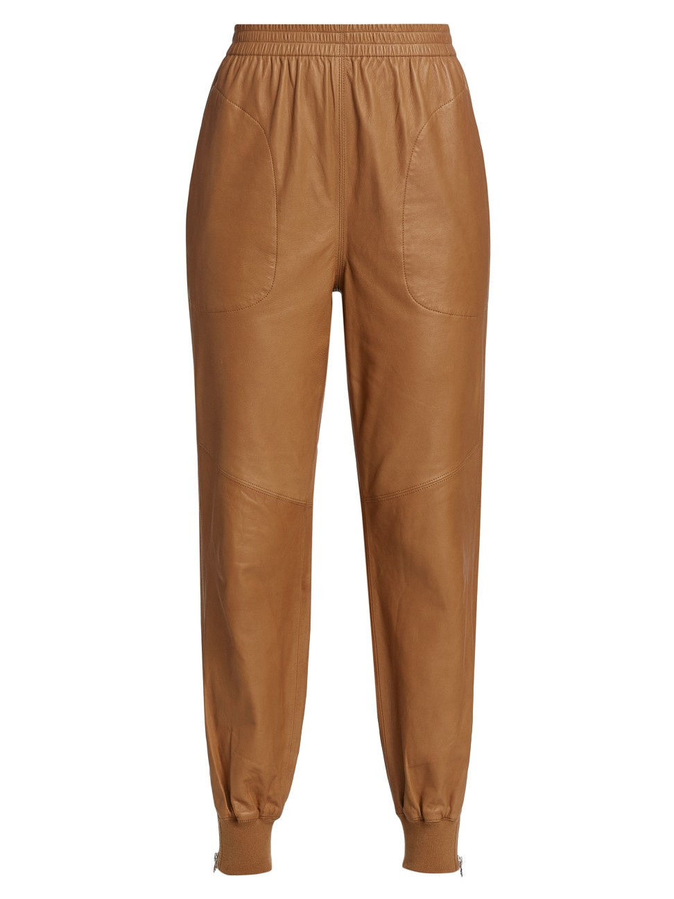 Rag & Bone Women's Leather Joggers - Beige - Size XXS | Saks Fifth Avenue