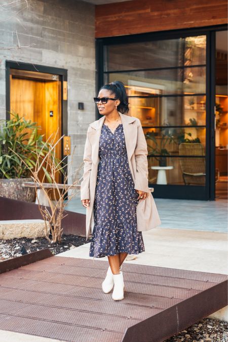 The perfect look for brunch, the farmers market, or errands. 
Trench coat
Chic fashion
Capsule wardrobe 
Brunch outfit 
Amazon cost
Booties 

#LTKfindsunder50 #LTKover40 #LTKfindsunder100