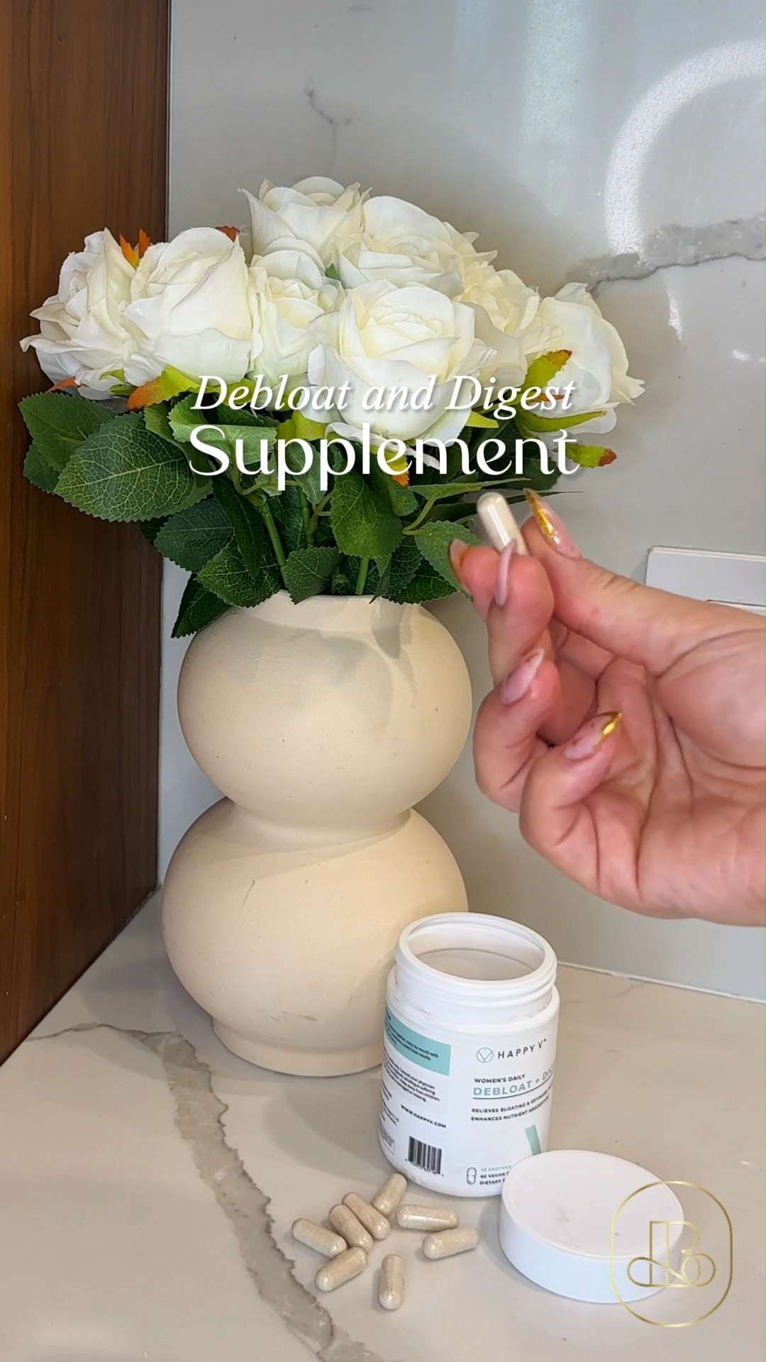 Dealing with stubborn midday bloating, uncomfortable gas, or a heavy stomach can make you want to hide away in oversized clothes and completely disrupt your daily confidence. 🔋 The Happy V Debloat and Digest Supplement cuts straight through the friction, serving as a fast-acting, low-maintenance solution to optimize your daily comfort.

#LTKSupplements #GutHealthMatters #DebloatTips #HappyV #WellnessRoutine #HealthyHabits #InsideOutBeauty #SelfCareEssentials #BloatFree #ProductivityHacks #DailyHustle #OnTheGoHealth #TimeSavingHacks #EfficientLiving #EverydayEssentials #HealthyOnTheGo #WorkdayFuel #MinimalistWellness #PantryOrganization #AestheticHome #CleanGirlAesthetic #CapsuleLifestyle #ModernHome #OrganizedLiving #DesignForward