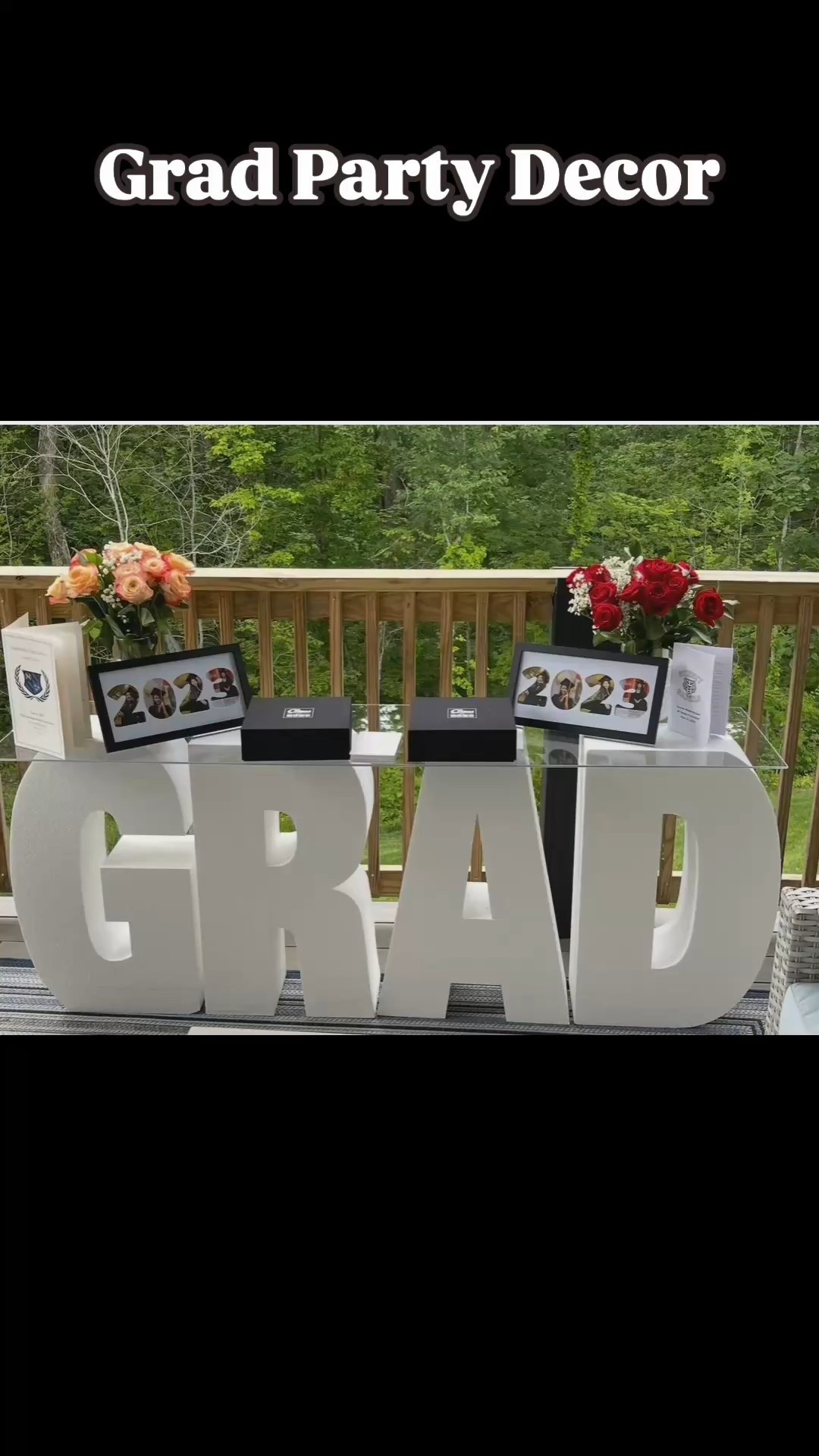 Graduation goals: big dreams & even bigger decor! From oversized balloon letters to charcuterie number boards and a custom GRAD letter table, we’re bringing the extra to your celebration. Which idea is your fave?

#GraduationPartyIdeas
#GradPartyInspo
#DIYGradParty
#GradDecorGoals
#BalloonLetters
#CharcuterieNumbers
#GradTableDecor
#PartyPlanning
#CelebrateSuccess
#ClassOf2025



#LTKParties #LTKKids #LTKFamily