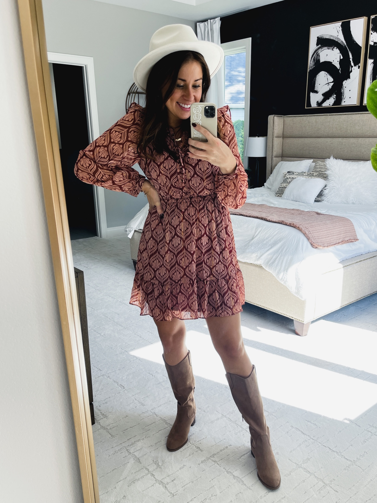 XS in this BEYOND flattering Lauren Conrad Dress 🤍🤍 I’m feeling fall and so great! 

#LTKunder50 #LTKwedding #LTKunder100