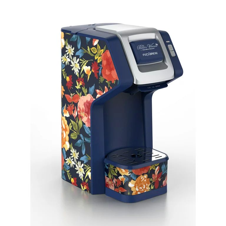 The Pioneer Woman FlexBrew Single-Serve Coffee Maker, Blue Fiona Floral, Model 49932 | Walmart (US)