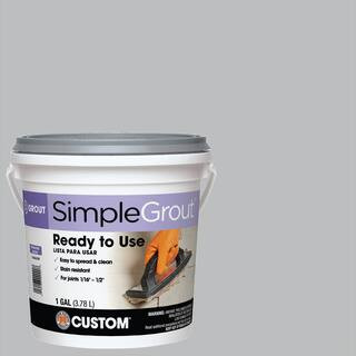 SimpleGrout #115 Platinum 1 gal. Pre-Mixed Grout | The Home Depot