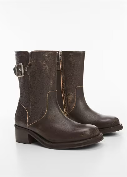 Buckle ankle boots -  Women | Mango United Kingdom | MANGO (UK)