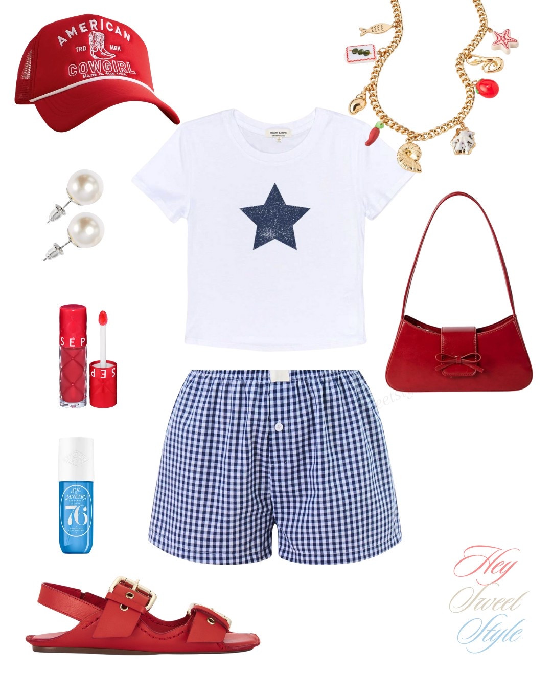 Star Spangled Cutie ⭐️

• Fourth of July Outfits for Women • 
💙🍦🌭❤️

#LTKSeasonal #LTKFindsUnder50 #LTKFindsUnder100