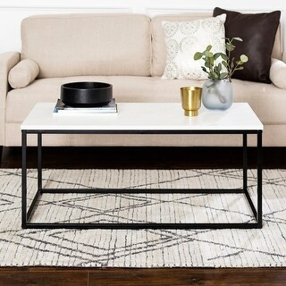 Carbon Loft Geller Metal Frame Coffee Table | Bed Bath & Beyond