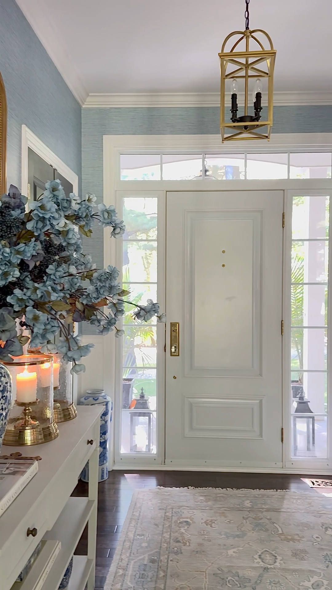 Fall in our home! Layers of blue, beige and gold with warm candles, velvet, block prints and blue and white!

#LTKHome #LTKSeasonal #LTKStyleTip