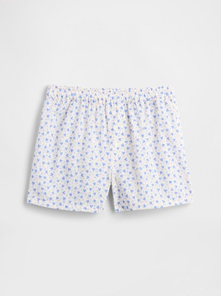 Kids Pull-On Poplin PJ Shorts | Gap Factory